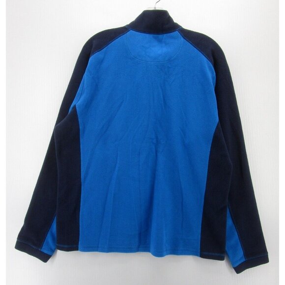 LL Bean Sweatshirt Large Fleece Pullover 1/4 Zip Outdoor Sweater Soft - Picture 6 of 9